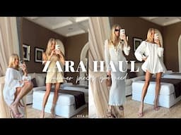 ZARA Summer 2025 Haul (Links Included!) | Vacation Outfits + Styling Ideas | Vita Sidorkina