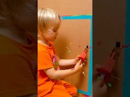 Chris goes through the most difficult maze of boxes