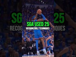 25 Techniques, 11 Buckets, and the One Footwork Pattern SGA Keeps Using