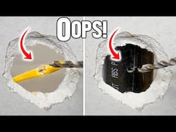 STOP Drilling & Nailing BLINDLY Through Your WALLS! DO THESE 3 THINGS IMMEDIATELY!