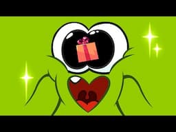 Birthday Sneaks | 🐙 Om Nom Stories - Cut The Rope 🐙 | Preschool Learning | Moonbug Tiny TV