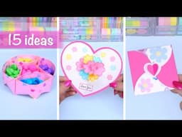 15 Manualidades con papel / Ideas para regalar / Manualidades fáciles para hacer en casa