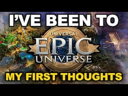 I Went to Epic Universe: My First Impressions of Orlando's Newest Theme Park
