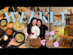 WEEKLY VLOG 💖: recovering + GNO 🍸, sleepover's w/ bff in our 30s 👯‍♀️, *new* furniture, shopping 🛍️