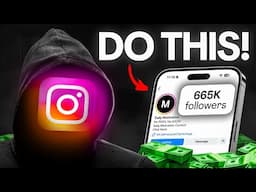 How to create a $13,900/MONTH faceless Instagram theme page with AI [FULL COURSE]