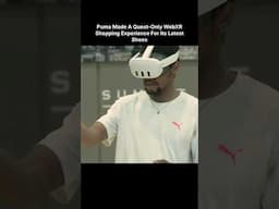 Puma Made A Quest-Only WebXR Shopping Experience For Its Latest Shoes