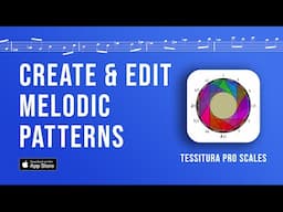 Tessitura Pro Scales Tutorial: The Exercise Editor Panel