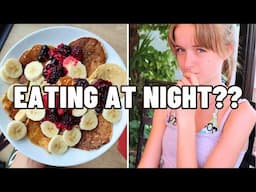 Why it Feels Safer to Eat at Night (Anorexia Recovery)