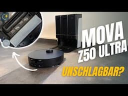 Mova Z50 Ultra | Test | Wischwalze, Heißwasser, Tank – der beste Wischroboter am Markt?