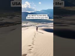 Climb the tallest sand dunes in North America at this National Park!