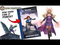 Outgunned Superheroes wants you to make your own MCU movie - RPG Preview