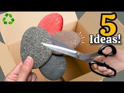 Transforming Cardboard & Pebbles into TREASURES! 😍♻️ GENIUS Recycling Ideas That Will Amaze You!