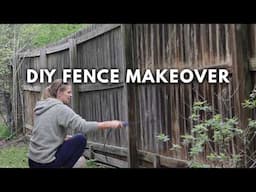 Can we make a 10 year old fence look brand new??