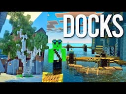 Building Realistic Docks & Boats! - Let's Play Minecraft 671