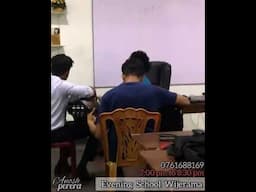 Learn guitar with Anosh perera || Music || Evening School ||