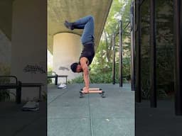 Smoking a J doing handstands