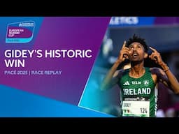 Gidey 🇮🇪 SURGES to historic gold! 🔥 2025 European 10,000m Cup | Men's race replay