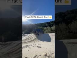 First OCTA Beach Run! 💪🏼 #octa #defenderocta #newdefender #offroad #beachdriving #shorts