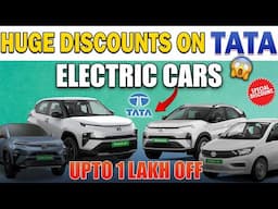 Huge Discounts On TATA Electric Cars🤩 | Upto 1 Lakh Off | Electric Vehicles India