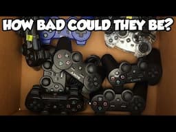 I bought 9 PS3 controllers for $40... how bad could they be?