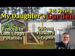 Planting & Building a Spring Garden in April (Potatoes, Direct Seeding, Onions, Cool Weather Crops)