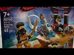 NEUE LEGO Ninjago Polybag 30700 Arin vs Dragonian Battle