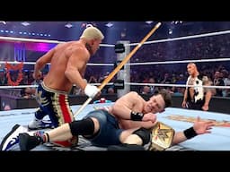 WWE Smackdown 25 April 2025 Cody Rhodes attacks John Cena After WrestleMania Highlights 4/25/2025