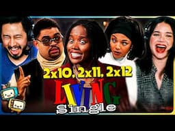 LIVING SINGLE (1994) 2x10, 2x11 & 2x12 REACTION! | First Time Watch | Queen Latifah | Kim Coles
