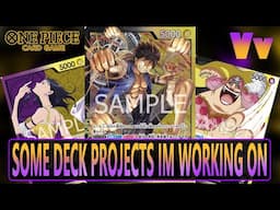 One Piece TCG: Three Decks That I've Been Working On As of Late - PY Robin, BY Luffy and Linlin