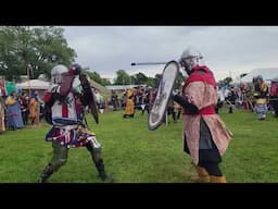 More Armored Combat Fighting from the Midrealm's Spring Crown Tourney 2025