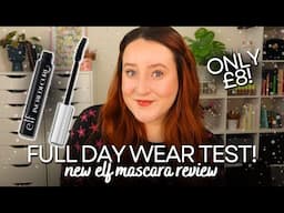 *NEW* ELF INCREDICURL MASCARA REVIEW! Full Day Wear Test & Try On First Impression Cruelty Free Haul