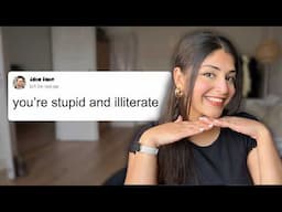 Reacting To Mean Comments On My Videos