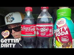 Coffee Mate® Dirty Soda Review! 🥥🍋‍🟩🥤 | Which Is Better? Coca-Cola® or Dr.Pepper®? | theendorsement