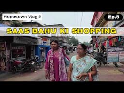 The Hometown Vlog 2 | Ghar ka Litti Chokha & Saas Bahu ki shopping | Roving Family