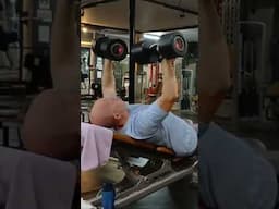 30 KG Dumbbell Incline Press