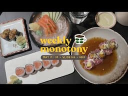 Weekly Monotony - Koomi days 🐾, gym days 🏋️‍♀️, family time ♥️