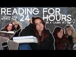 reading for 24 hours w/ @EmfunnsBooks in the middle of nowhere (spoiler free reading vlog)