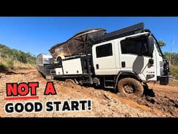 GIBB RIVER ROAD 2025 - BEGINNERS, BOGGINGS,  SWIMMING WITH CROCS & DISASTER CAMPFIRE COOKUPS -PART A