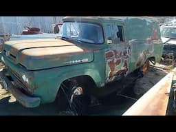 F100 Ford Panel Truck