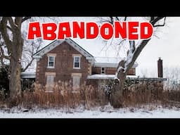 Beautiful Abandoned Farmhouse on 100 Acres in Ontario — Why Was It Left to Rot?