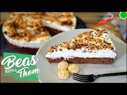 Cappuccino Torte mit knuspriger Krümeldecke - Kaffeekuchen