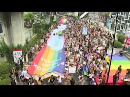 Thousands march in Bangkok's annual Pride parade | AFP