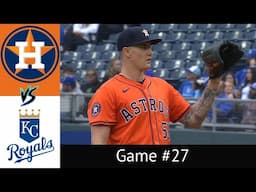 Astros VS Royals Condensed Game 4/27/25