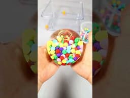 Satisfying Squishy Stress Ball Cutting 말랑이 만들기 자르기 fidget Toy ASMR #shorts