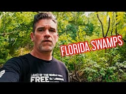 HUNTING FOR SKUNK APE IN THE SWAMPS (THERE'S ALLIGATORS HERE)