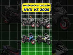 Sự Khác Nhau Của Các Phiên Bản trên NVX V3 2025 | CUA Vlog61 #shorts