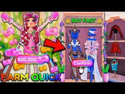 HOW To FARM MONEY QUICK For The New SETS & ITEMS In The Petal UPDATE! | ROBLOX Dress to Impress