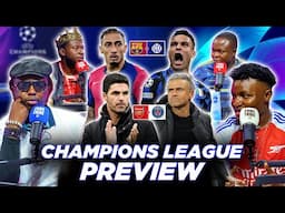 ARSENAL V PSG  /BARCELONA V INTER MILAN -UCL SEMI FINAL PRVW -(FT. Tox, Godfrey, Cali, Dani & Henry)