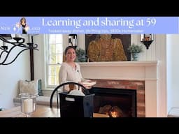 Learning new things at 59, Antique Dishes, Thrifting tips, Meeting an 1830s homemaker, New England