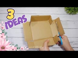 3 DIY Small Cardboard Box Ideas That Cost Almost Nothing to Make!